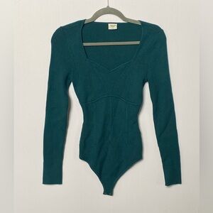 Abercrombie & Fitch Ribbed Knit Bodysuit